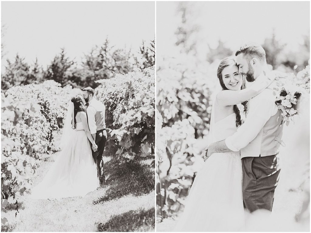 black and white bride and groom portraits canterbury hill winery