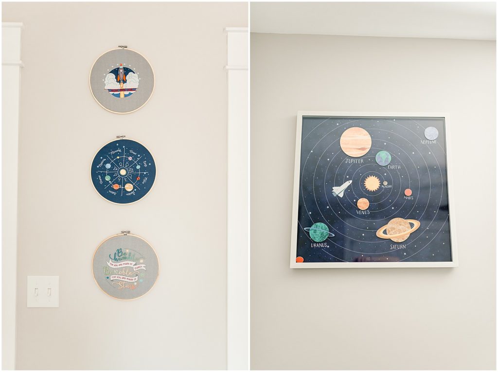 space themed nursery decorations
