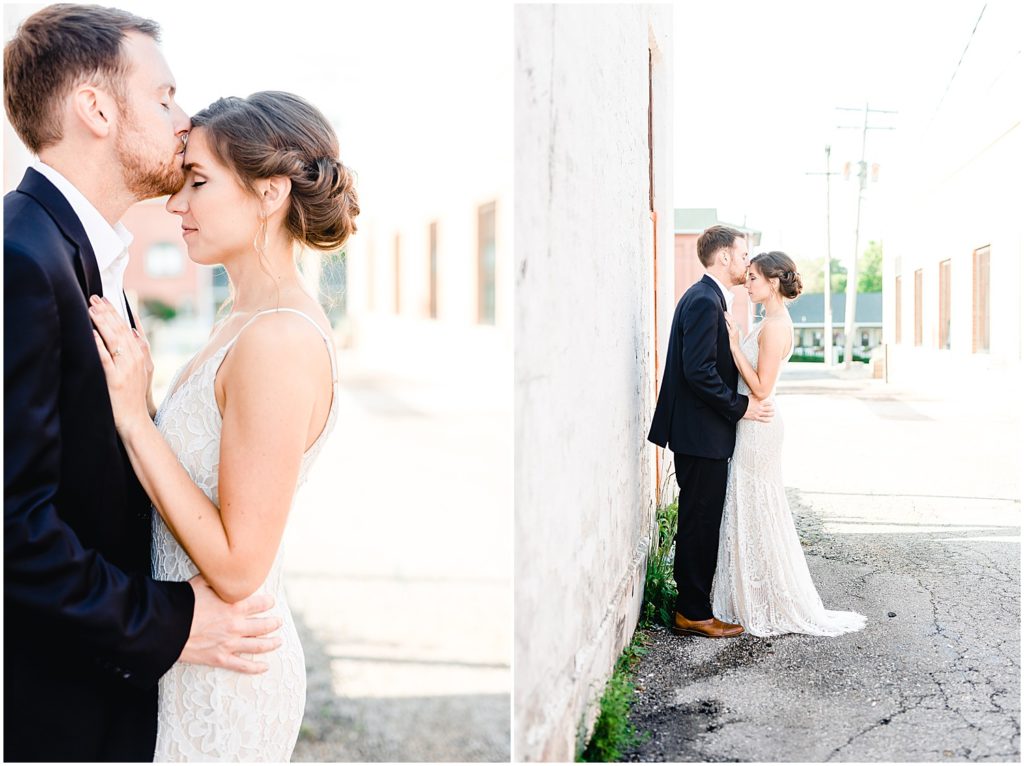 warehouse 55 bride and groom styled session bride and groom portraits