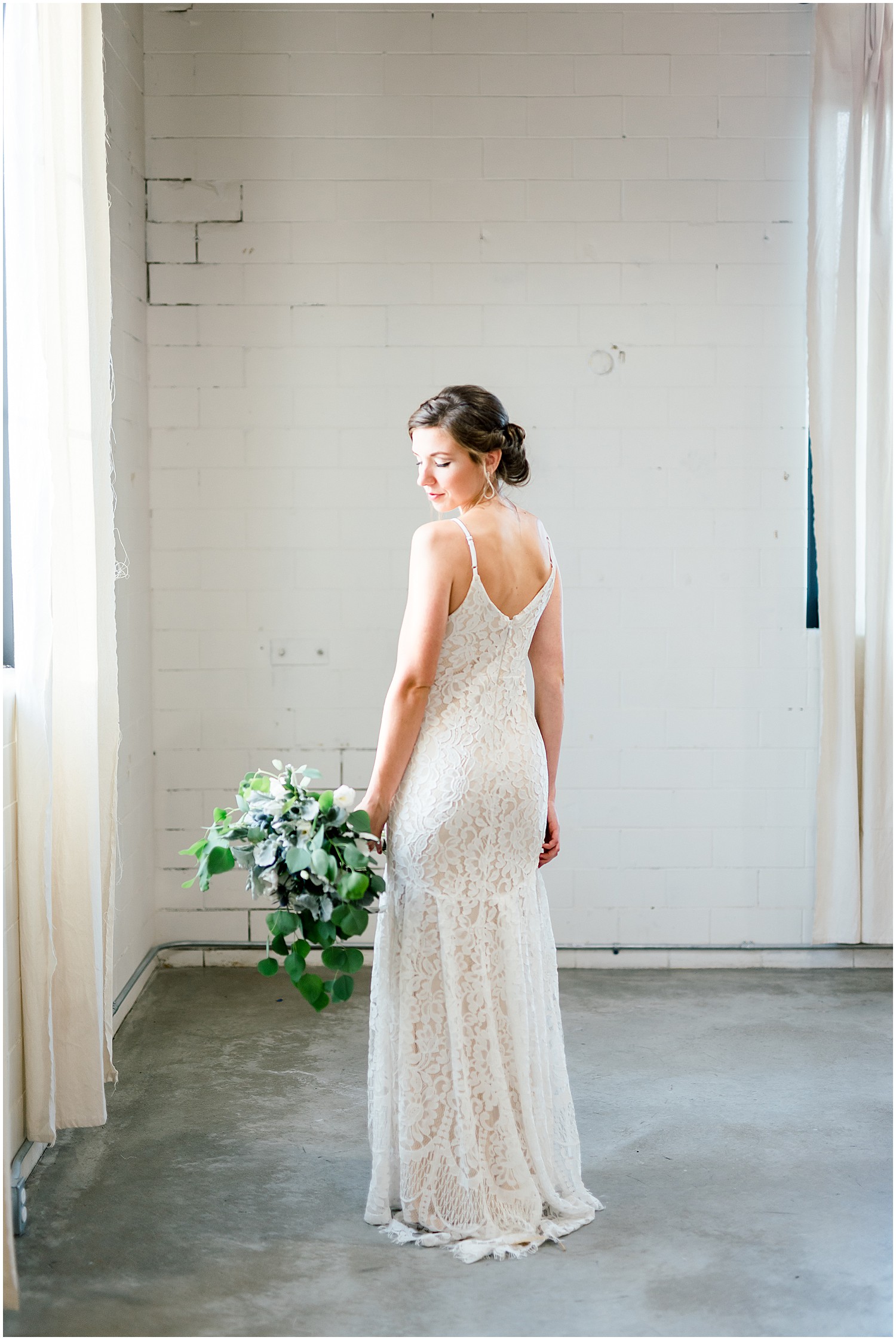 warehouse 55 bride and groom styled session bridal portraits