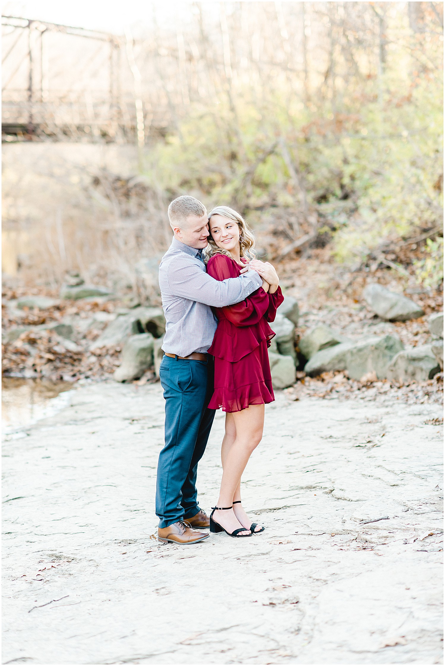 Columbia, MO Capen Park fall engagement session