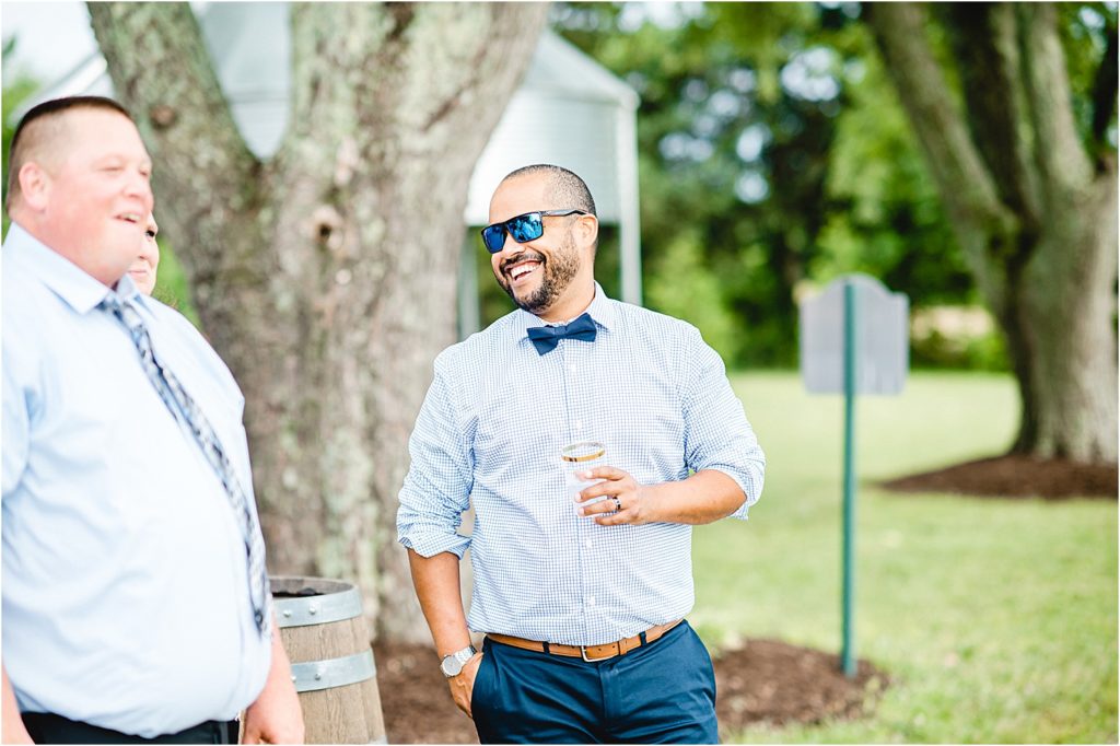 outdoor patio wedding reception sweet clover farms
